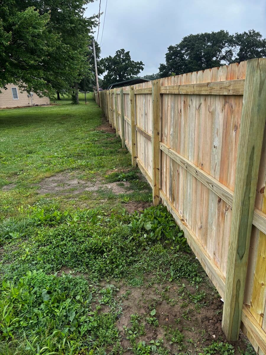 Quality fence installation